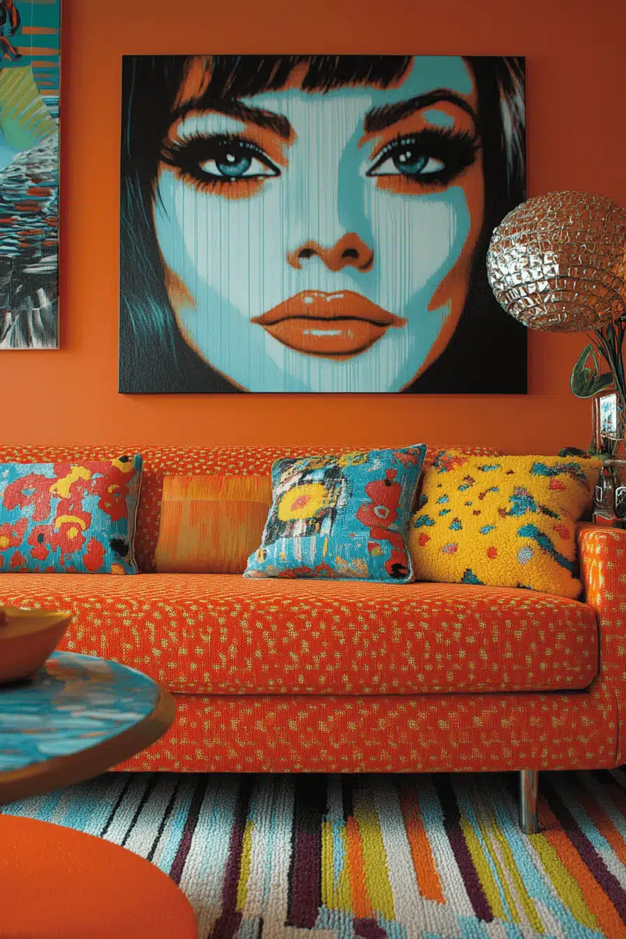 modern vintage interior