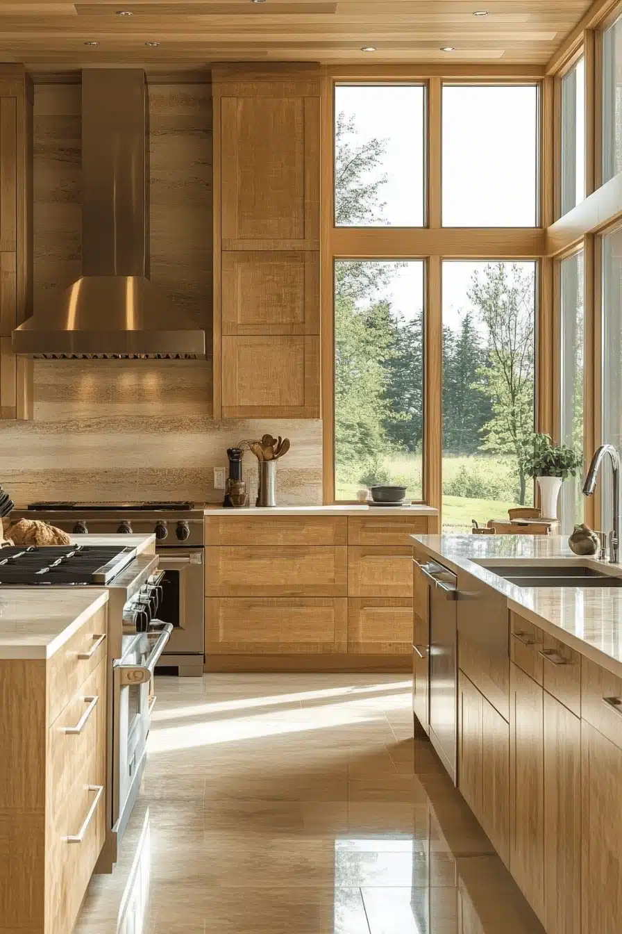 Birch Kitchen Cabinets