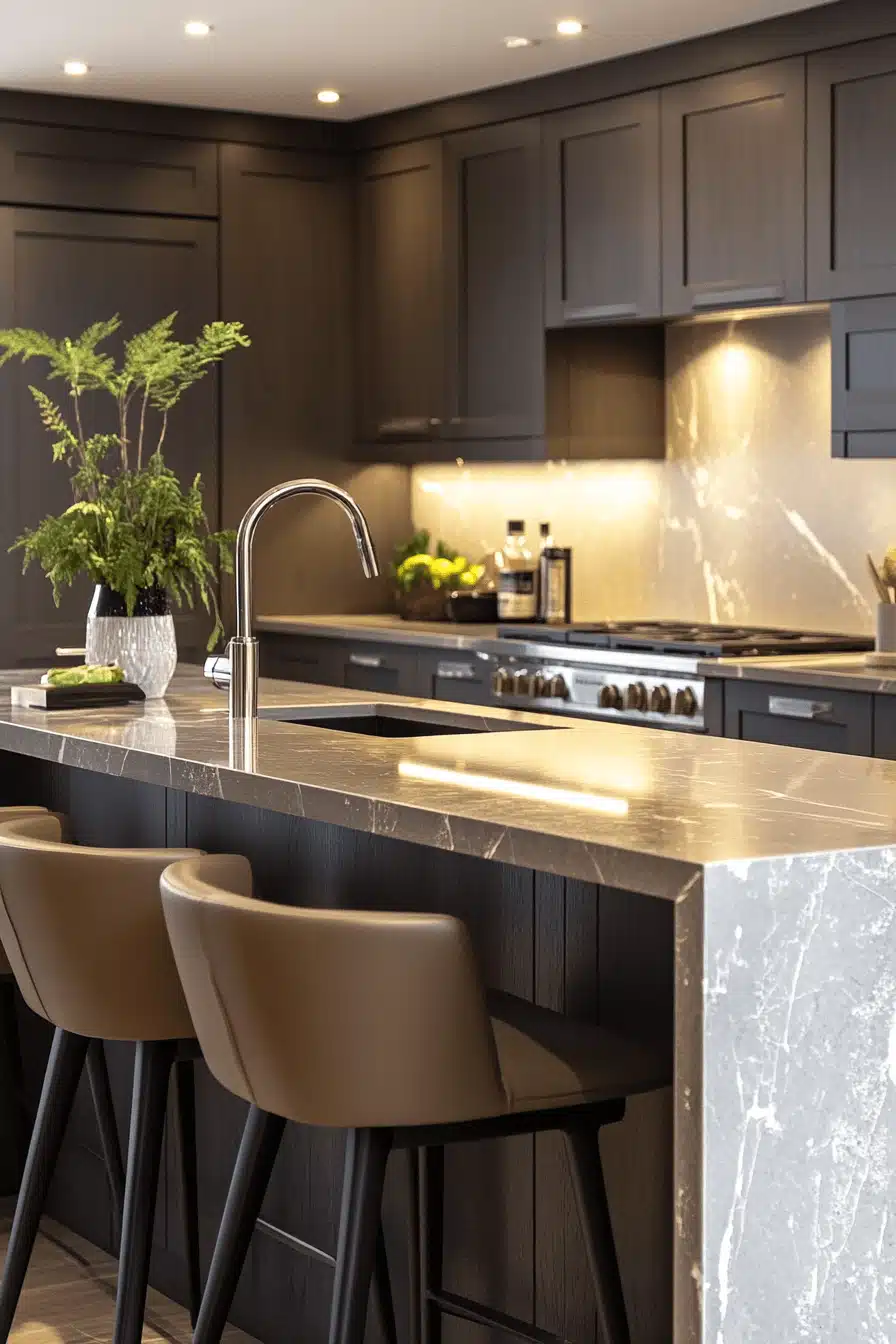 modern victorian kitchen