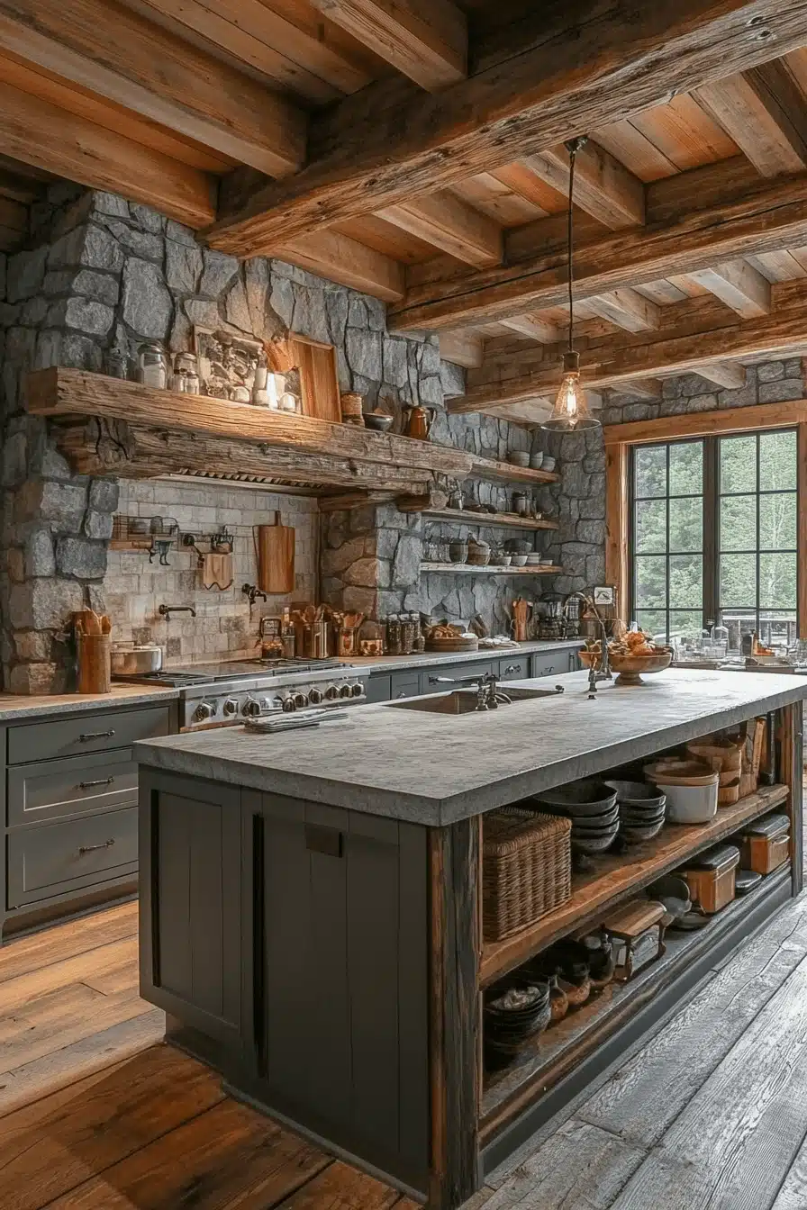 cabin kitchens