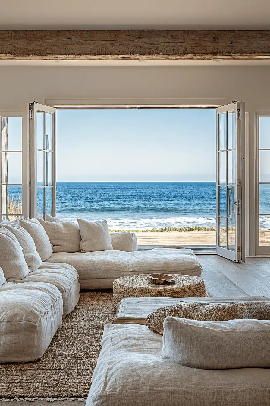 tropical living room