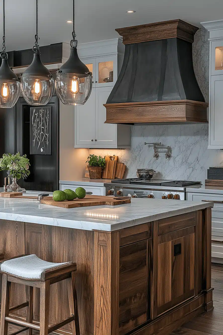 modern vintage kitchen