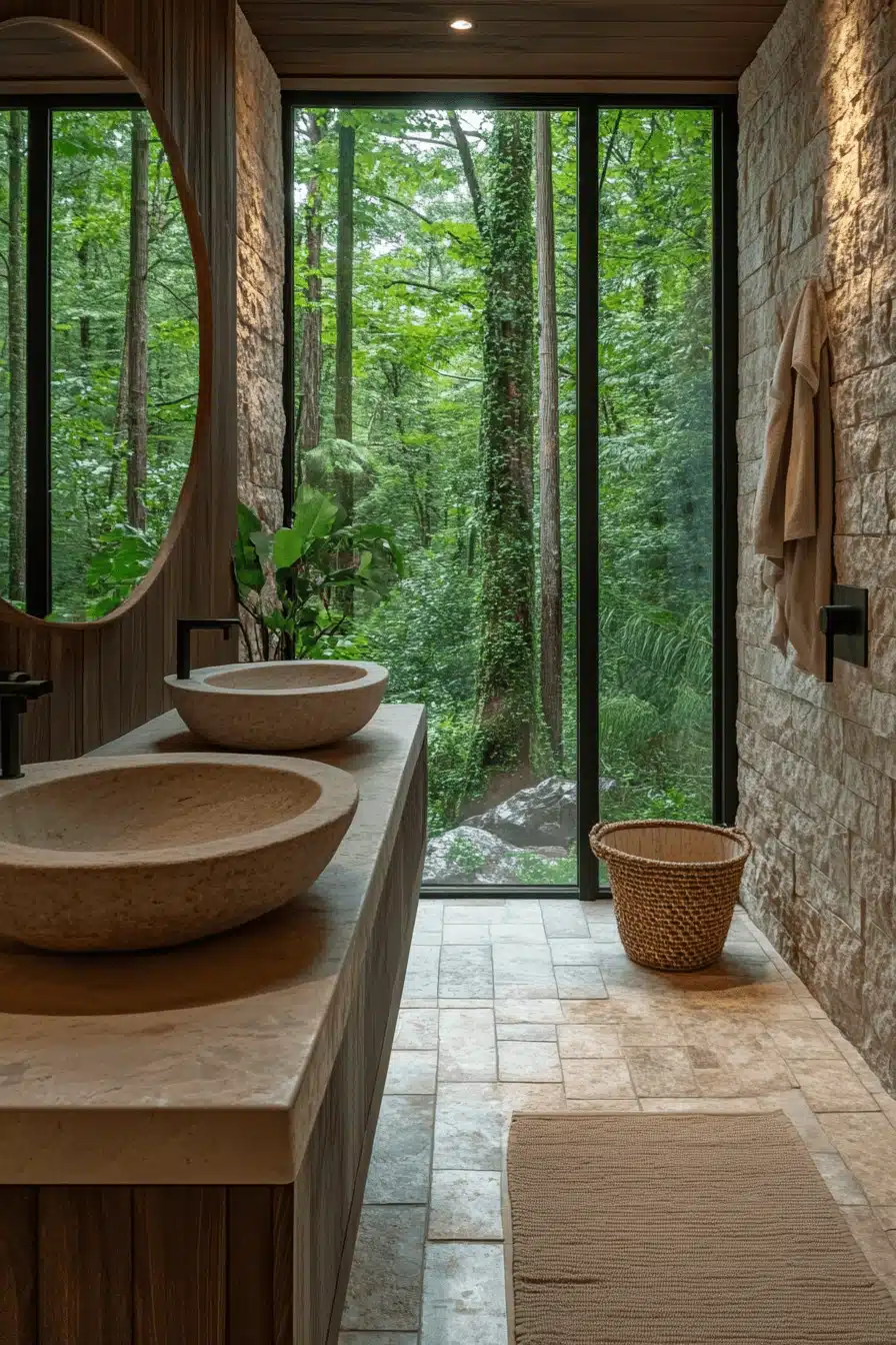 cabin bathroom