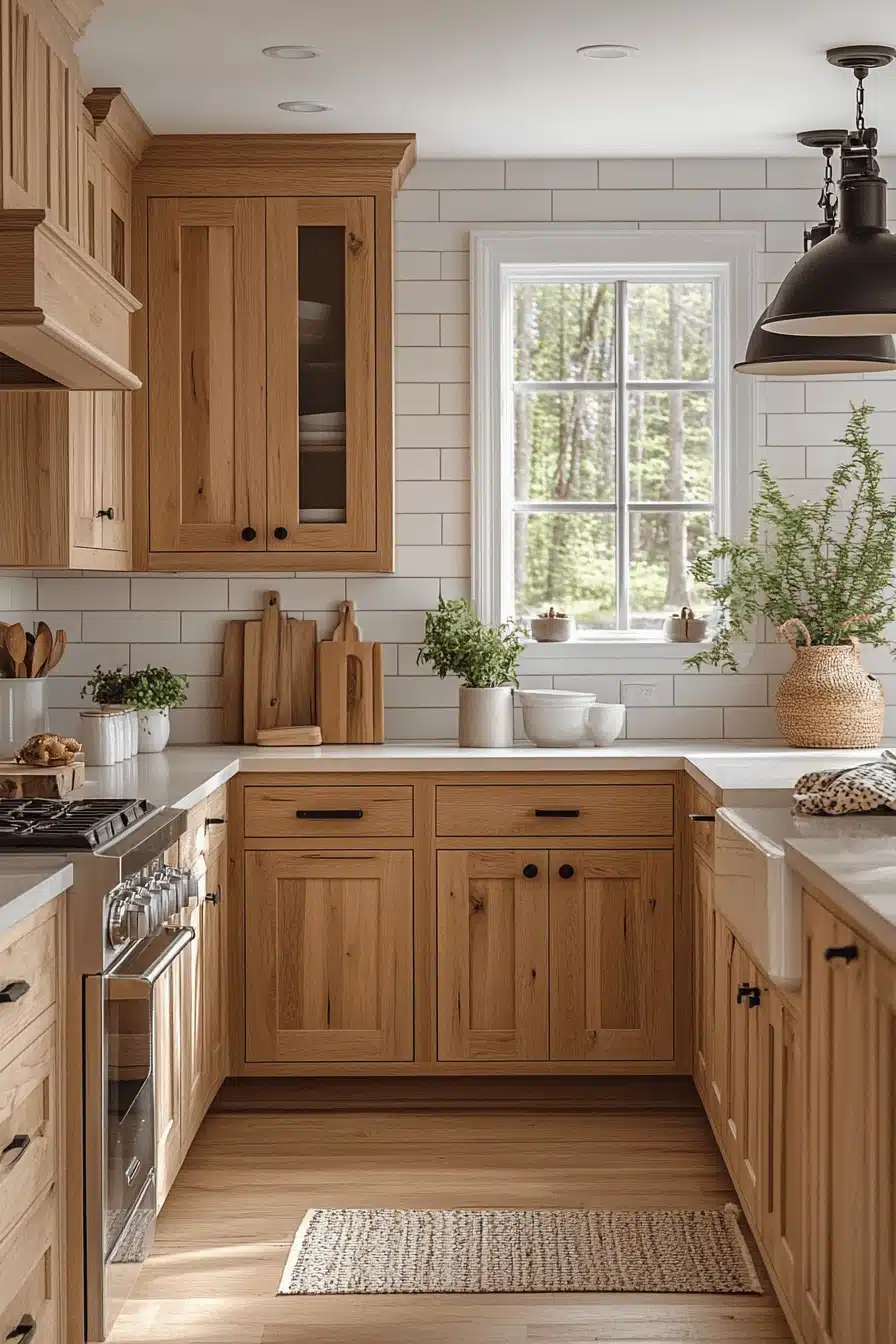 Birch Kitchen Cabinets