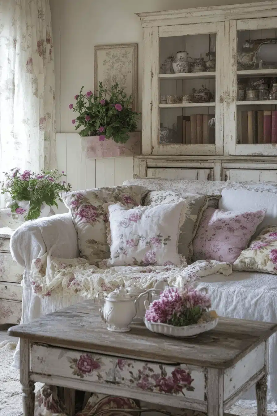 french provincial living room