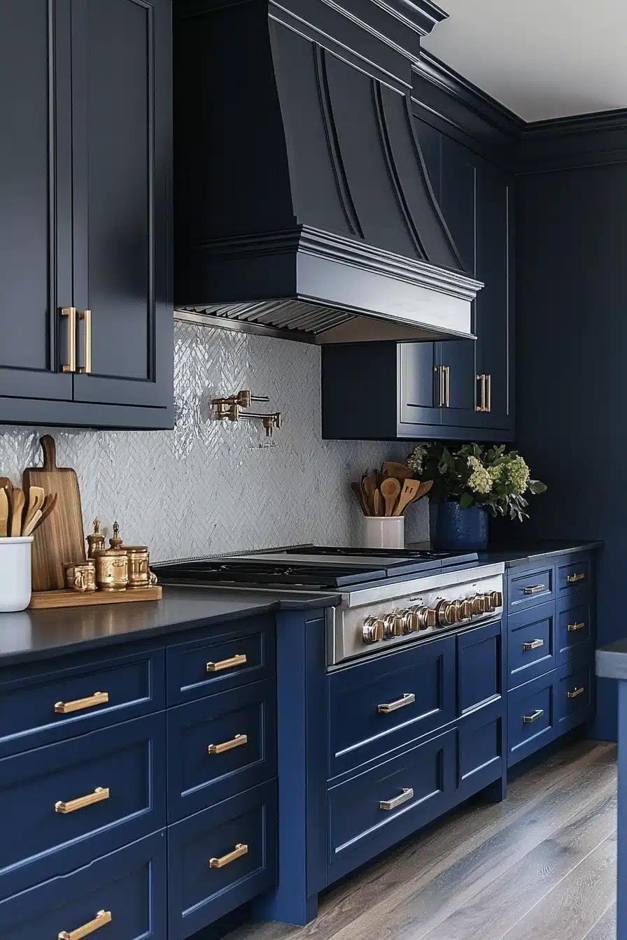dark kitchen aesthetic