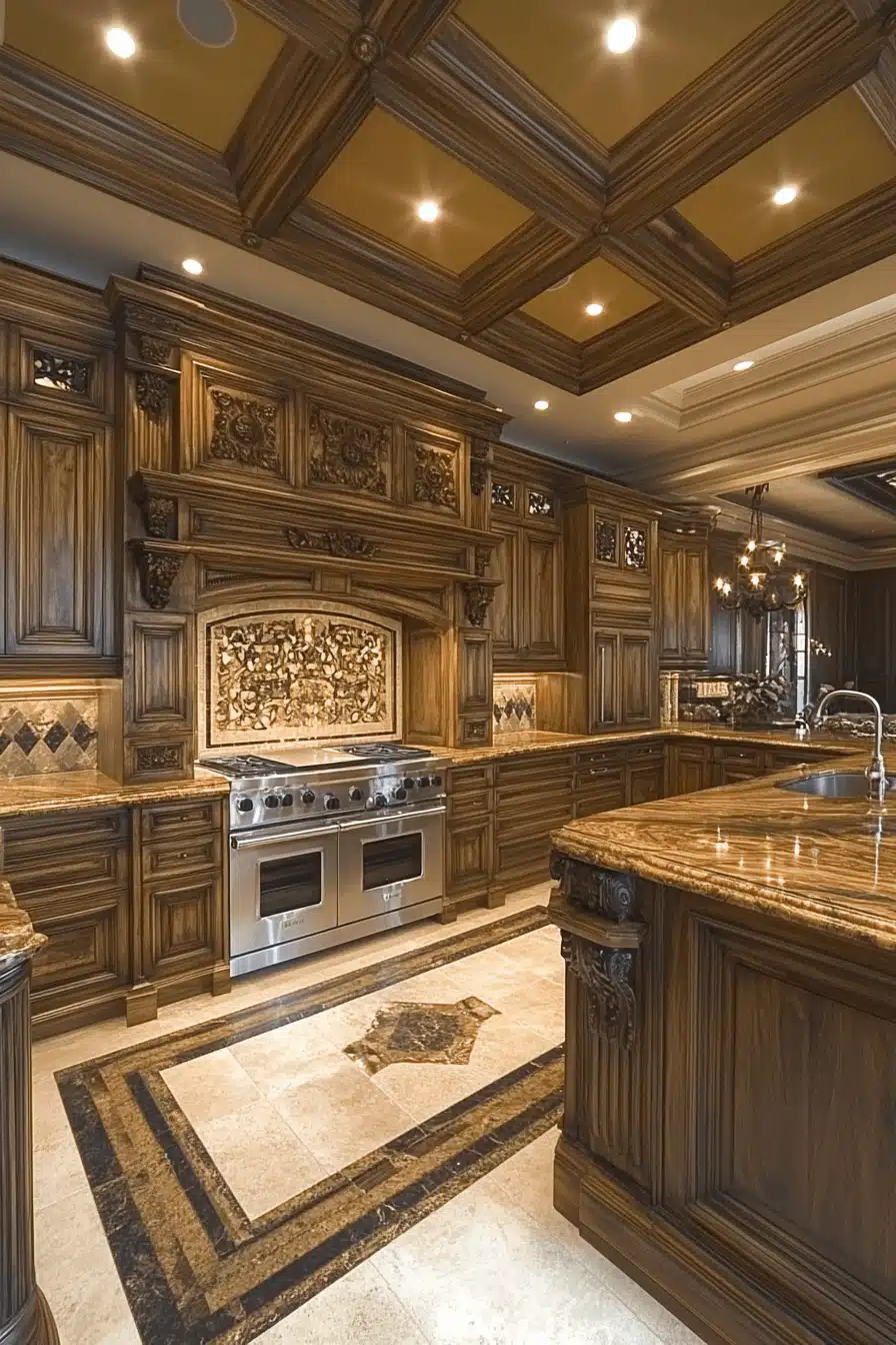 Walnut Kitchen Cabinets