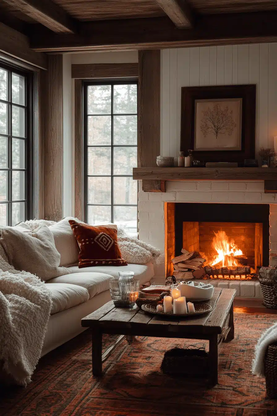 cabin living room