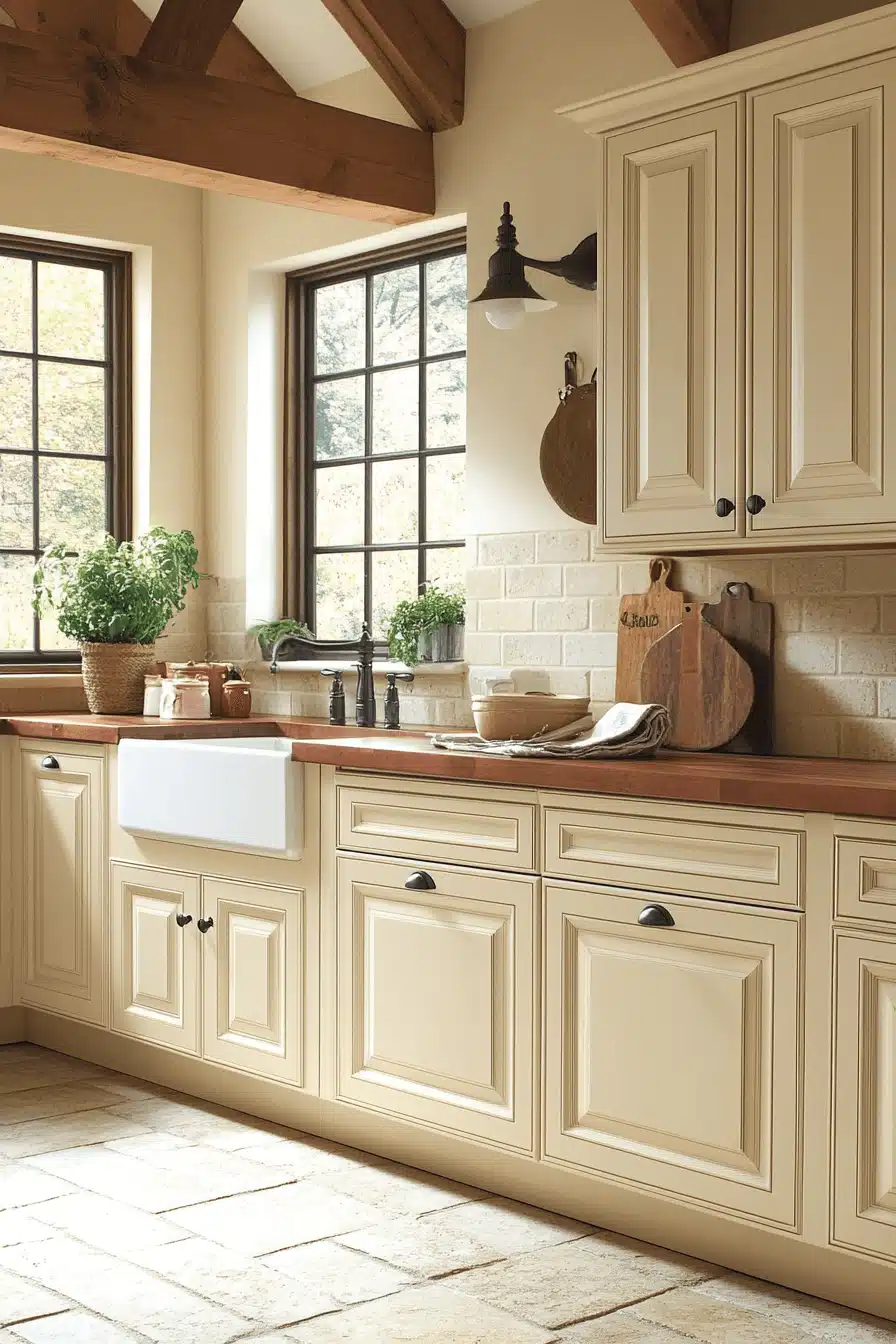 Neutral Kitchen Cabinets