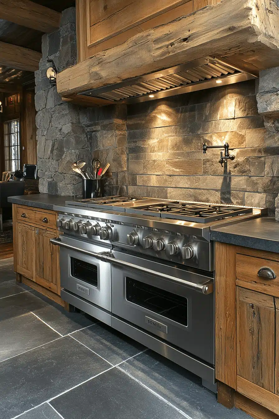 cabin kitchens