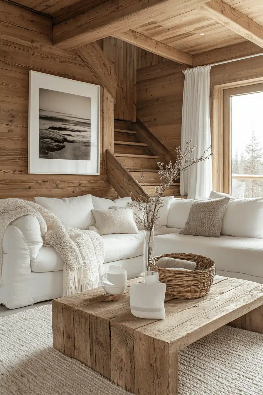 cabin living room