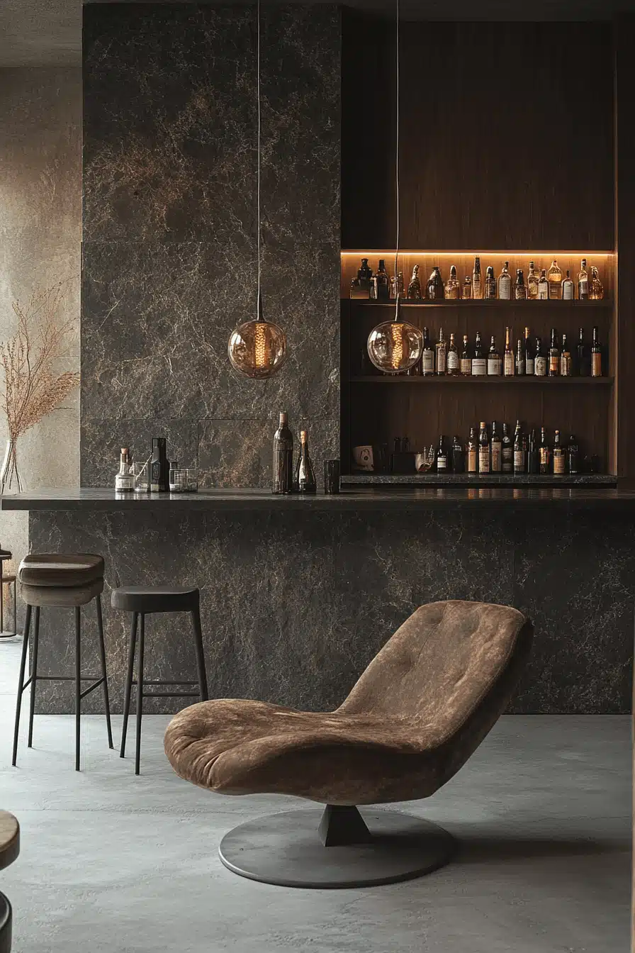 stone wall interior