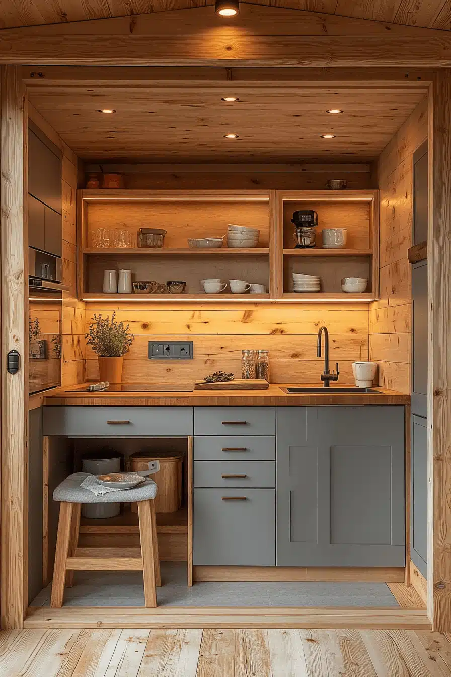 cabin kitchens