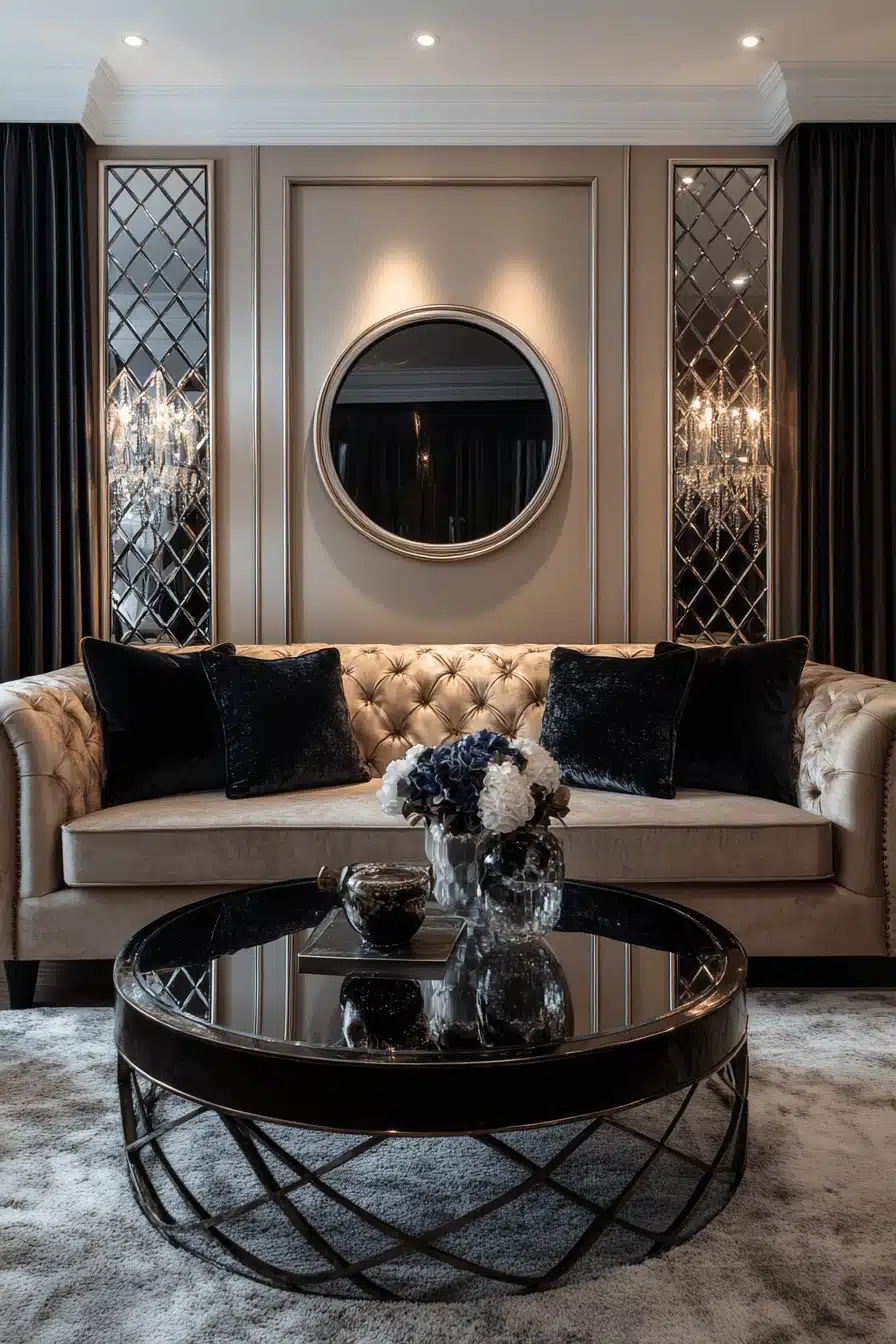 modern vintage interior