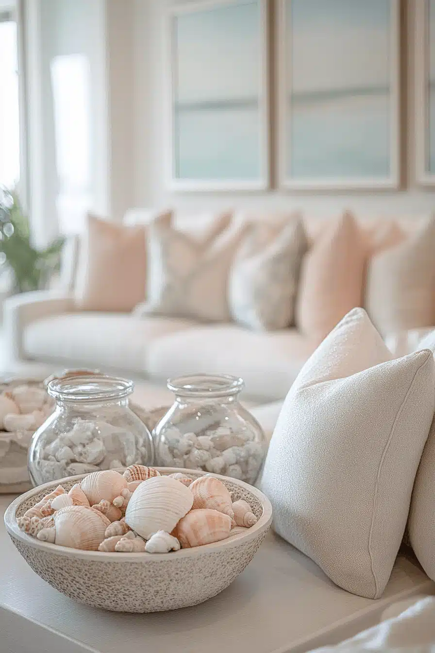 coastal cottage living room