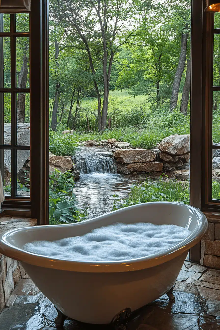 cabin bathroom