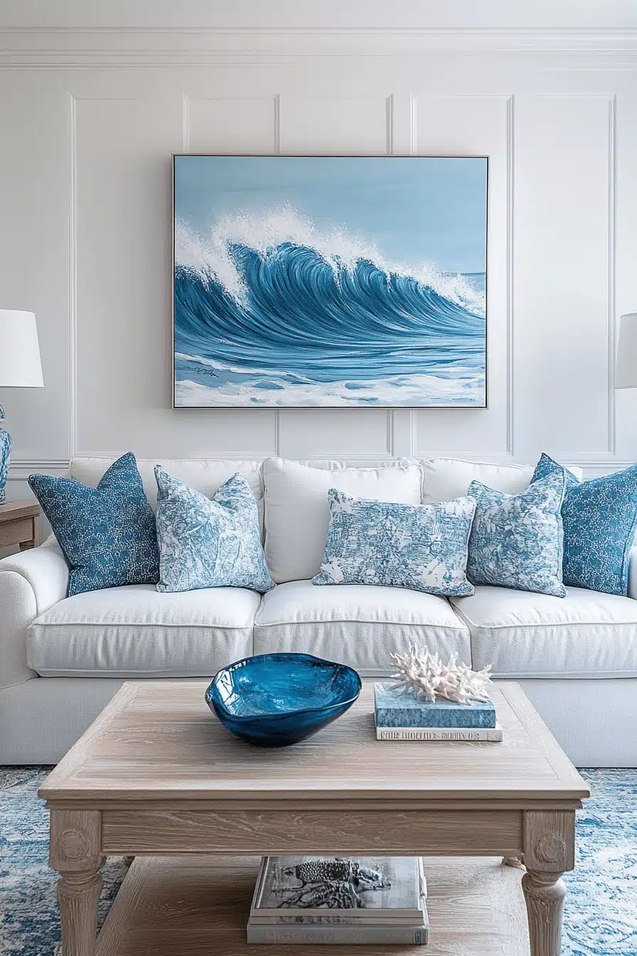 tropical living room