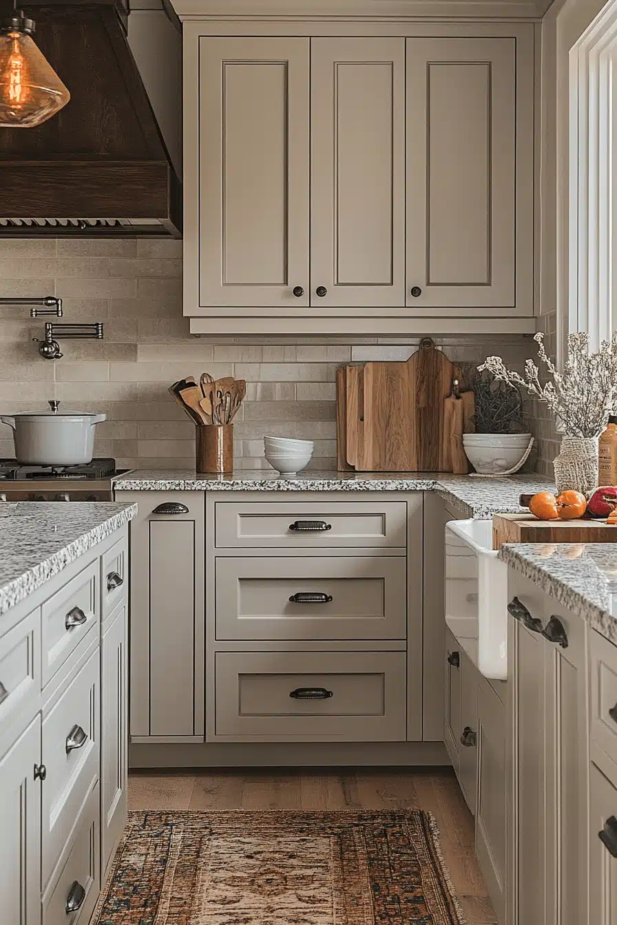 Neutral Kitchen Cabinets
