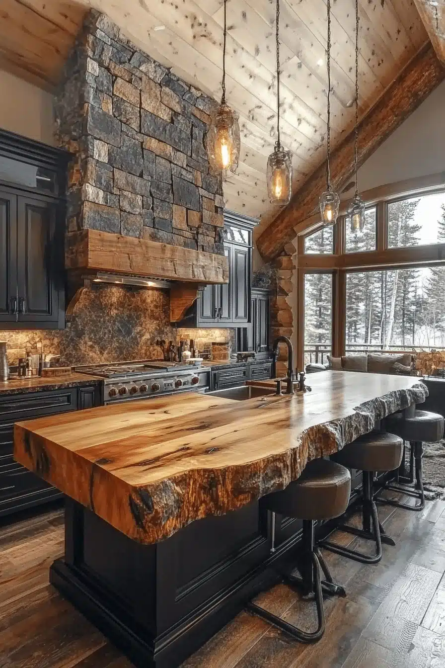 cabin kitchens
