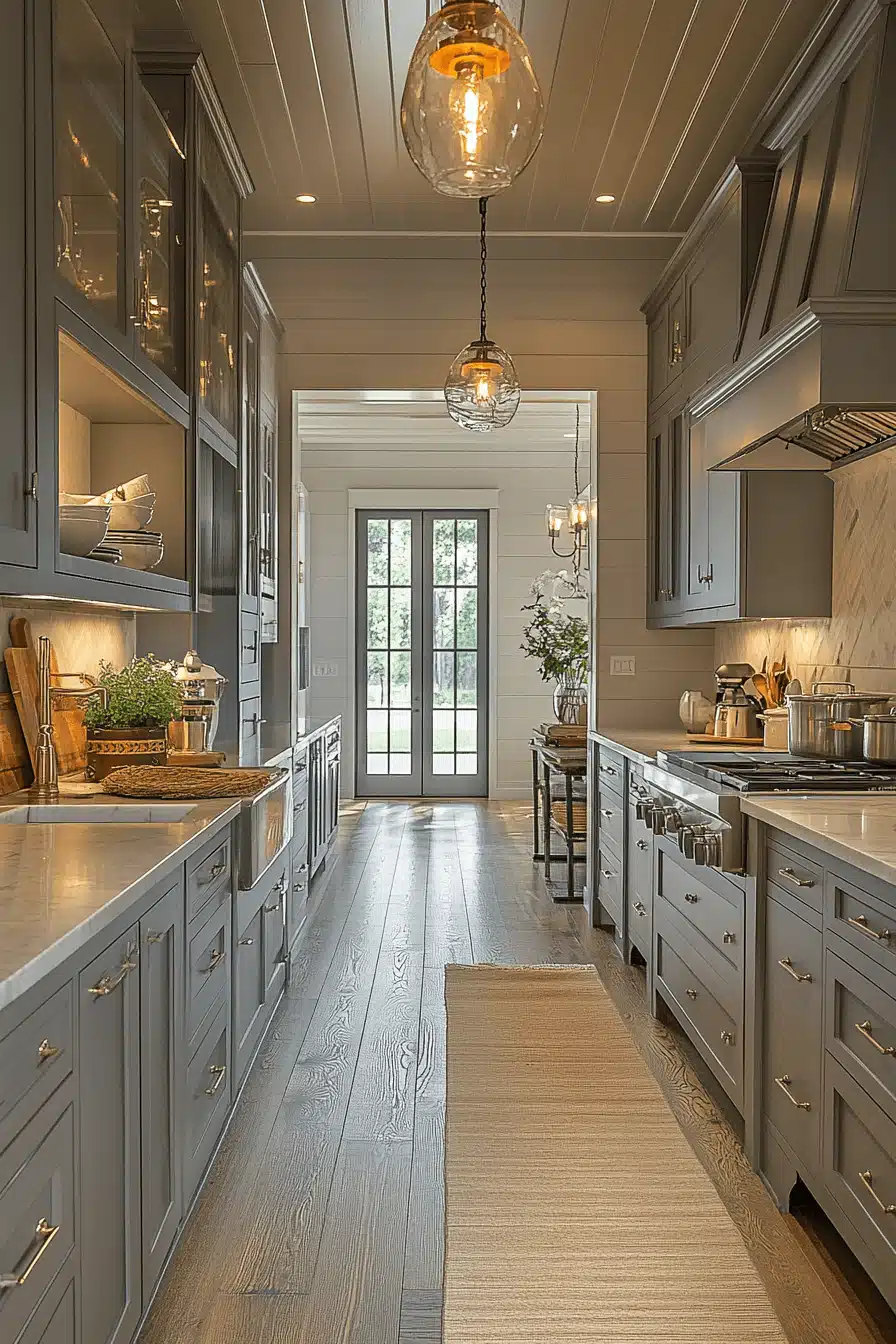 modern vintage kitchen