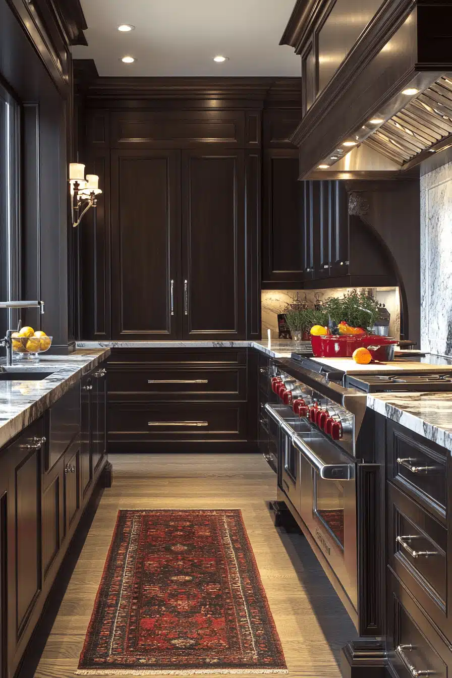 neoclassical kitchen