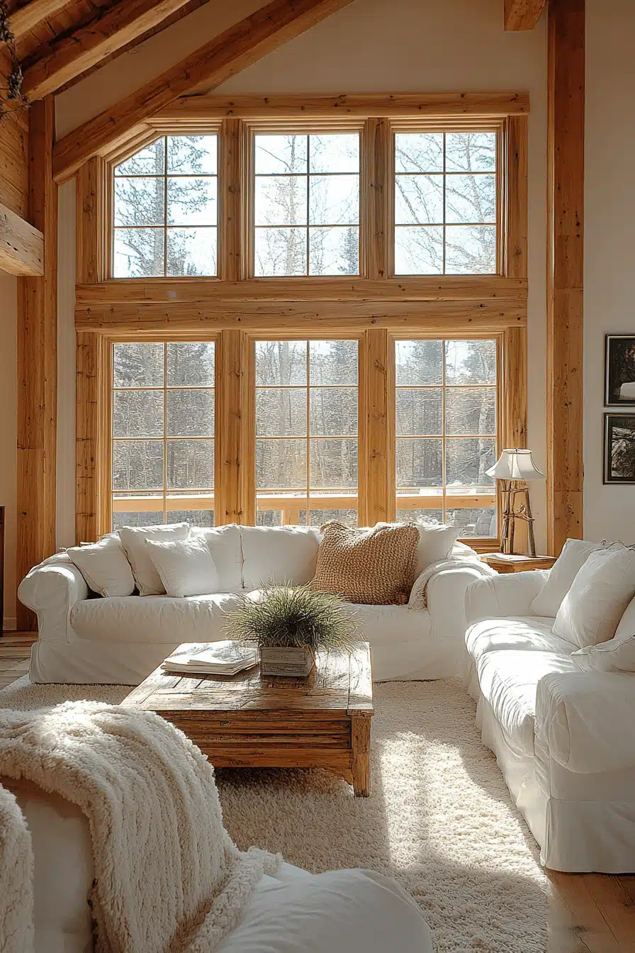 cabin living room