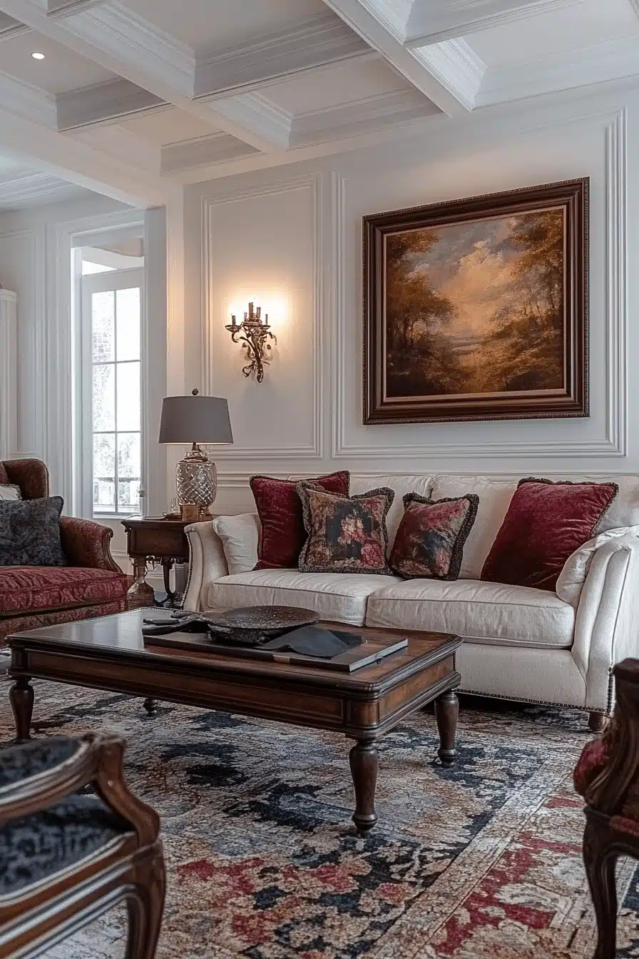 french provincial living room