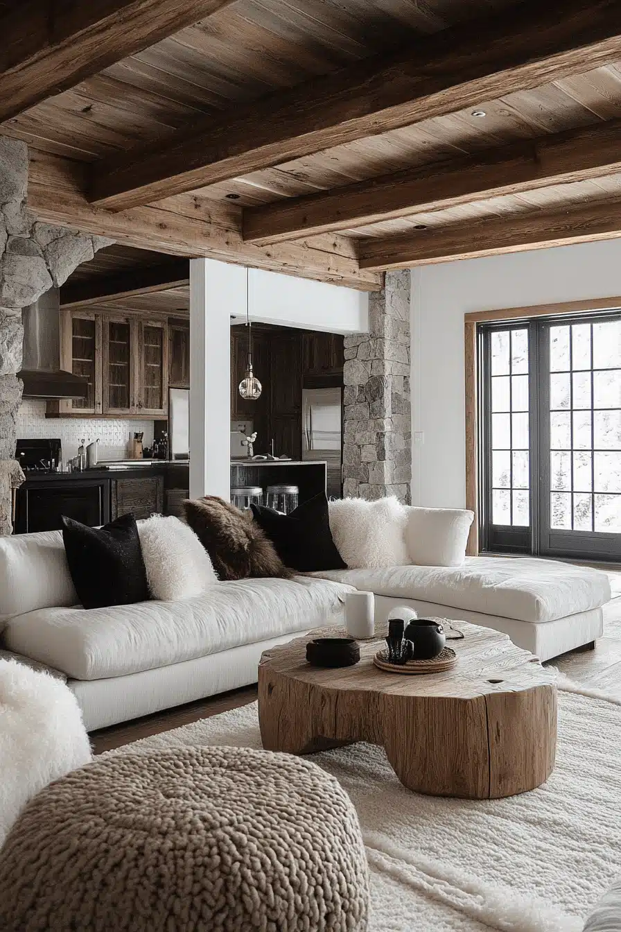 cabin living room
