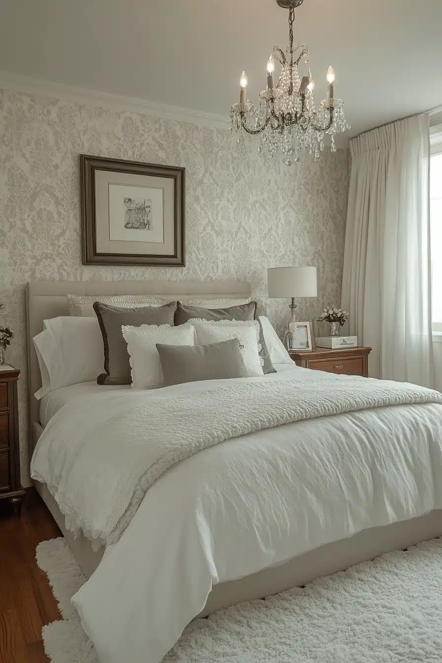 modern victorian bedroom