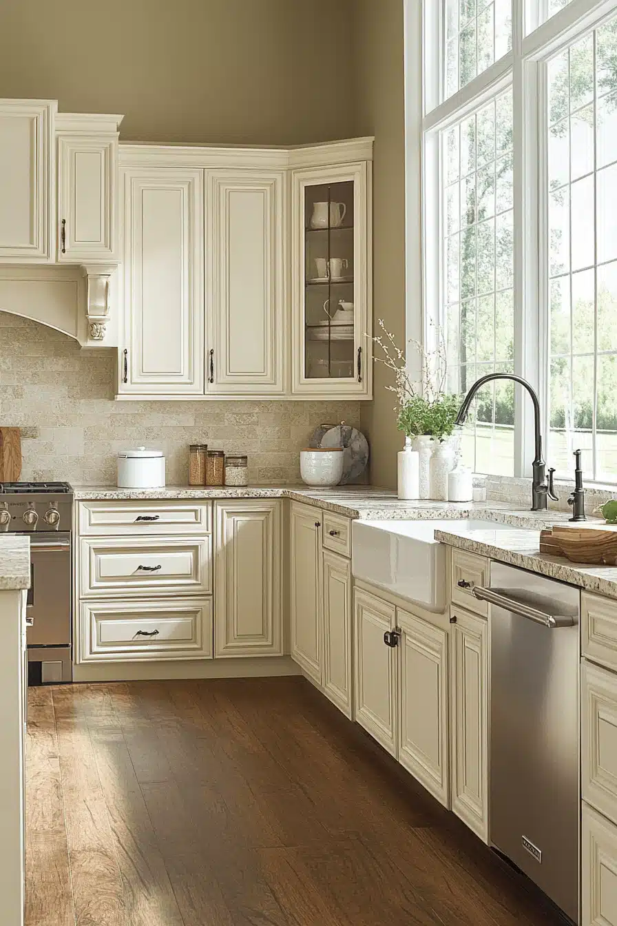 Neutral Kitchen Cabinets
