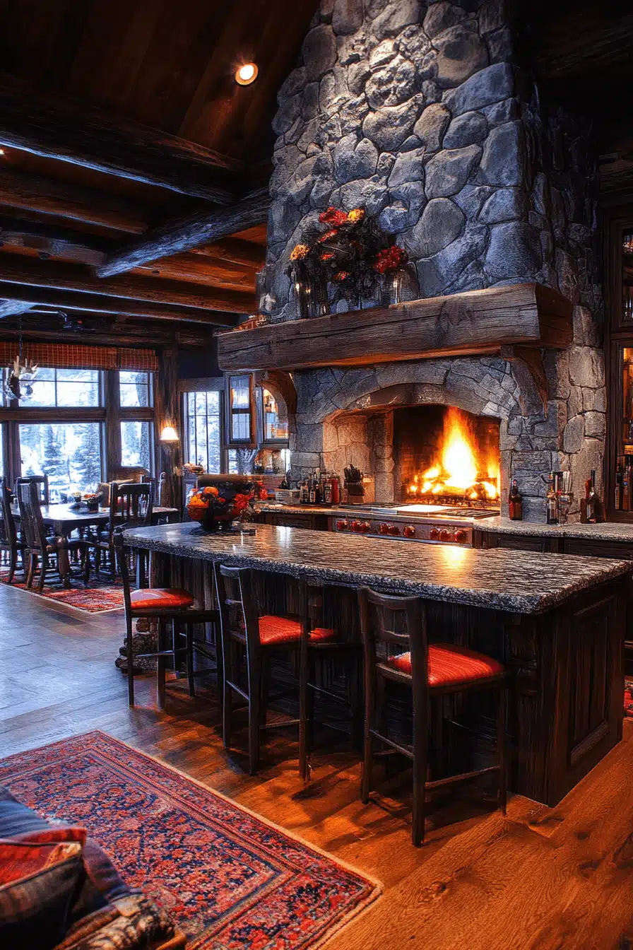cabin kitchens