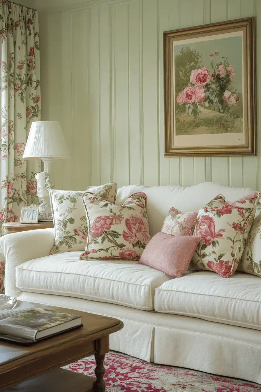 french provincial living room