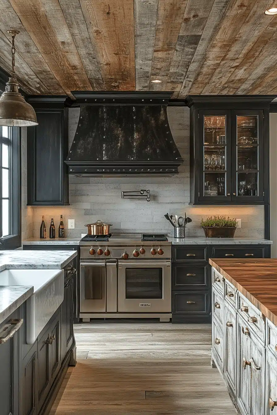 modern vintage kitchen