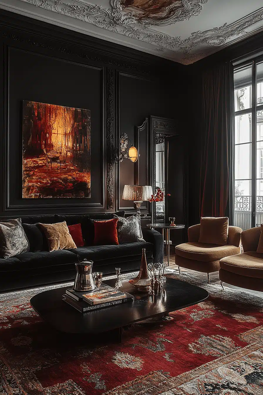 modern vintage interior