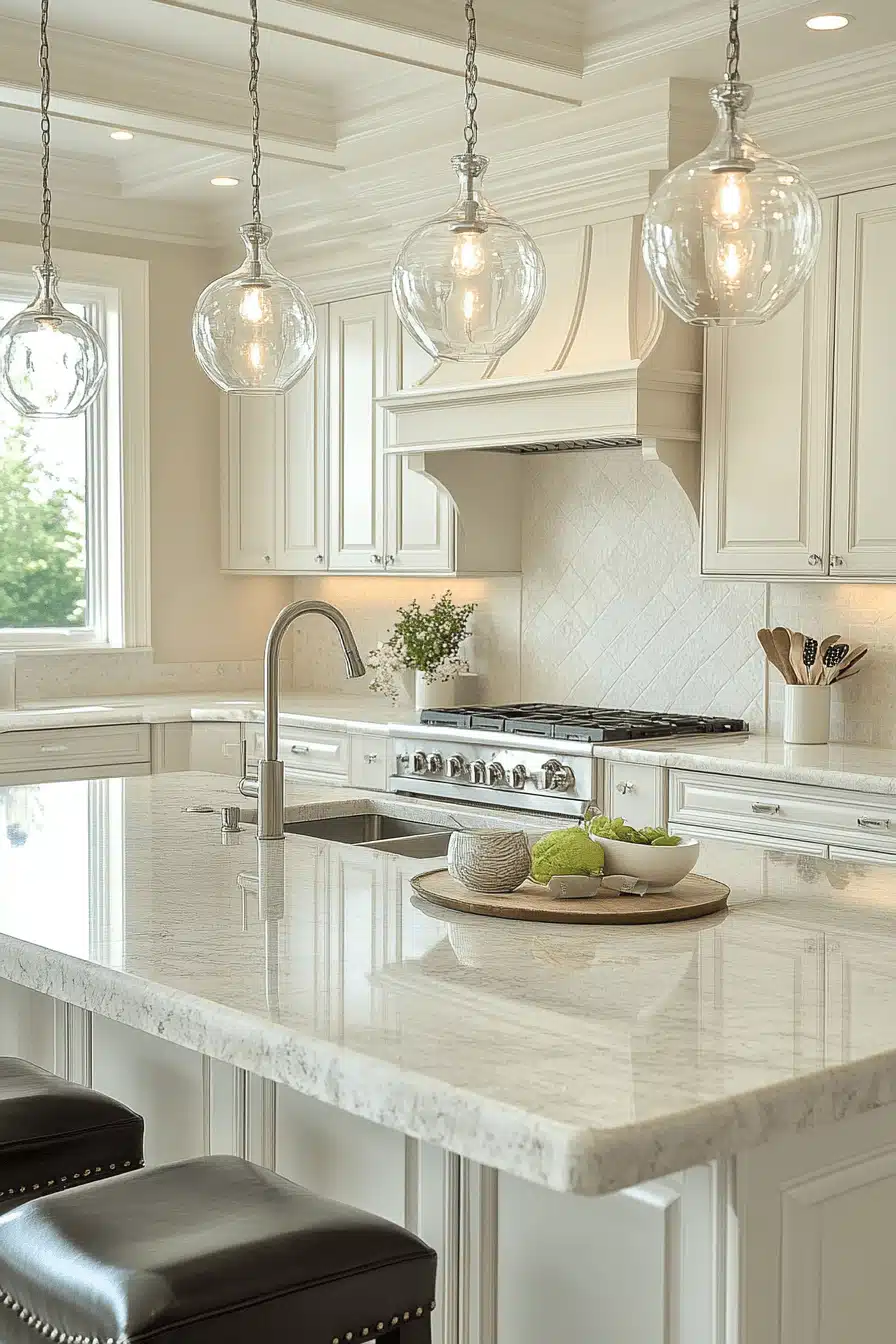 neoclassical kitchen