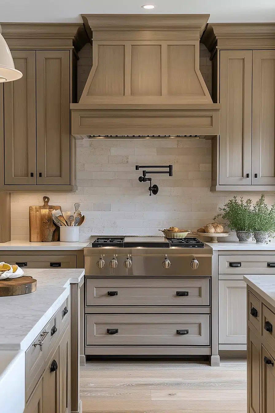 moody kitchen cabinets