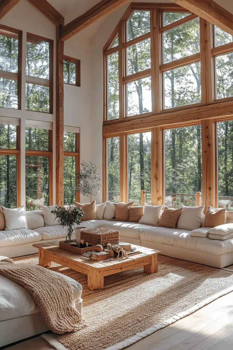 cabin living room