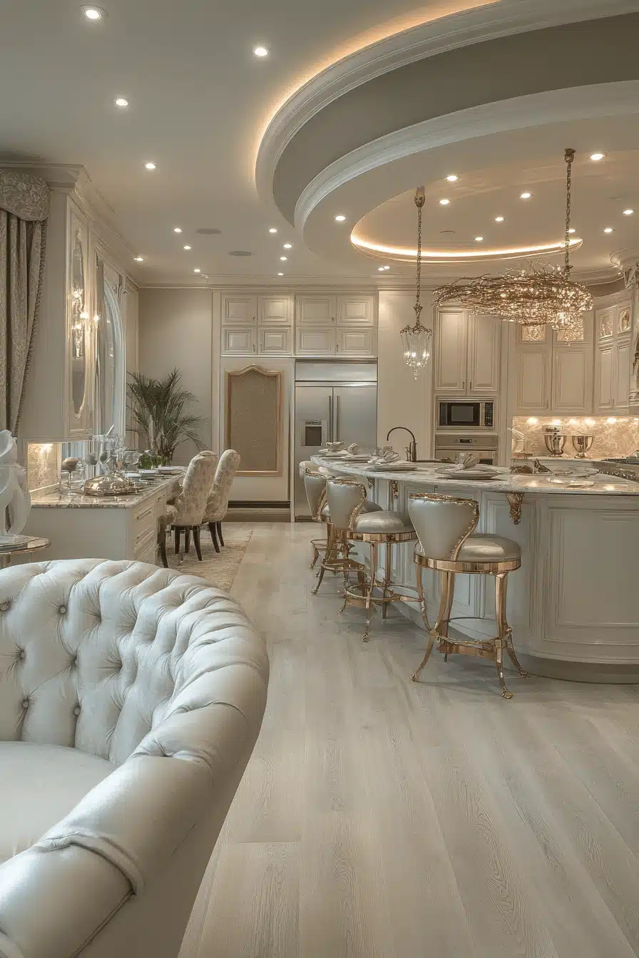modern vintage kitchen