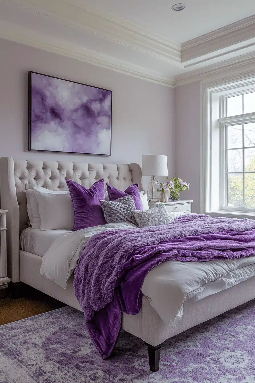 modern victorian bedroom