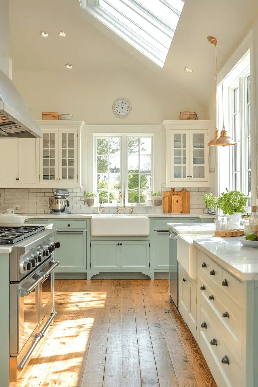 french provincial kitchen