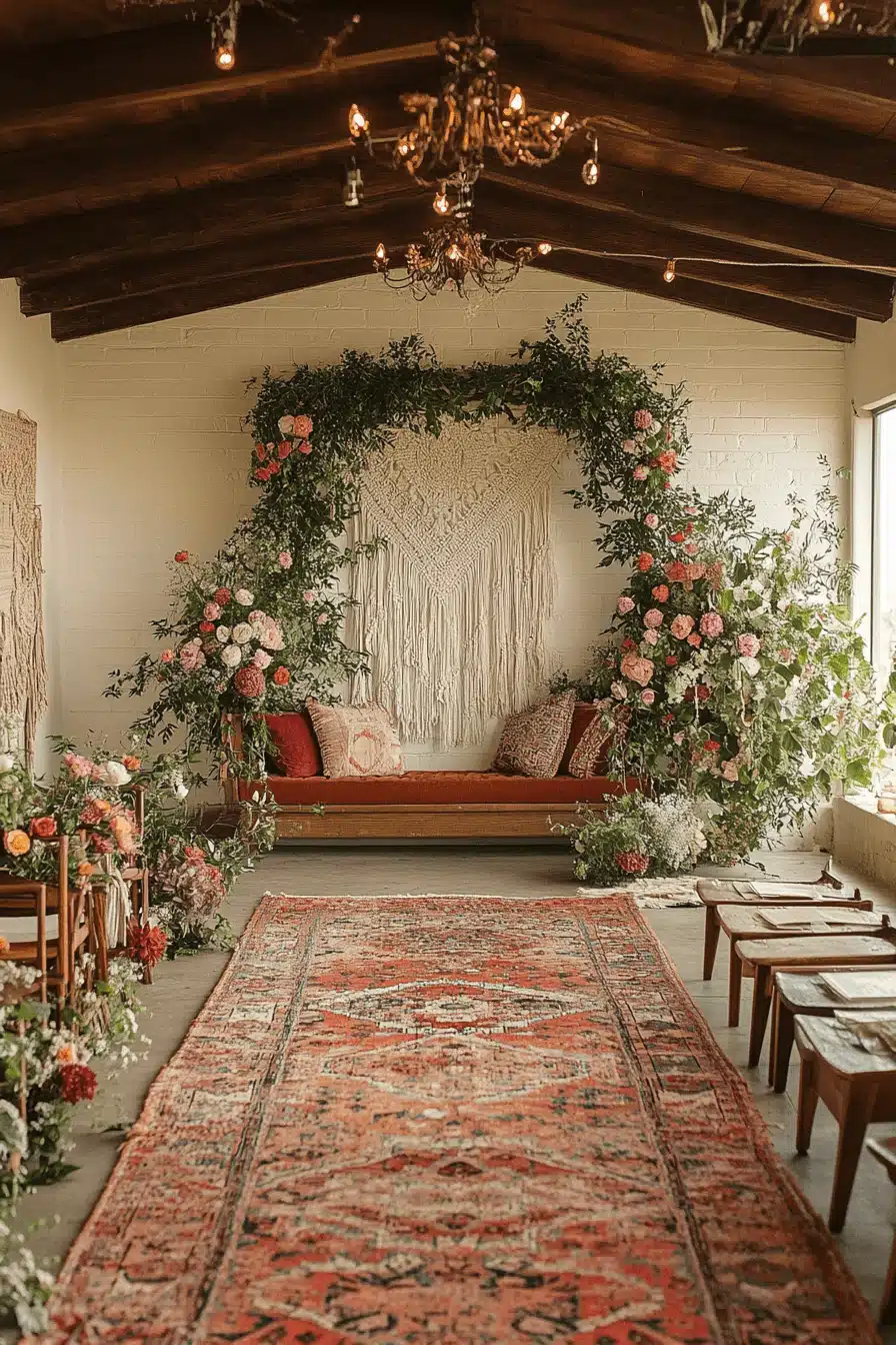 modern vintage wedding