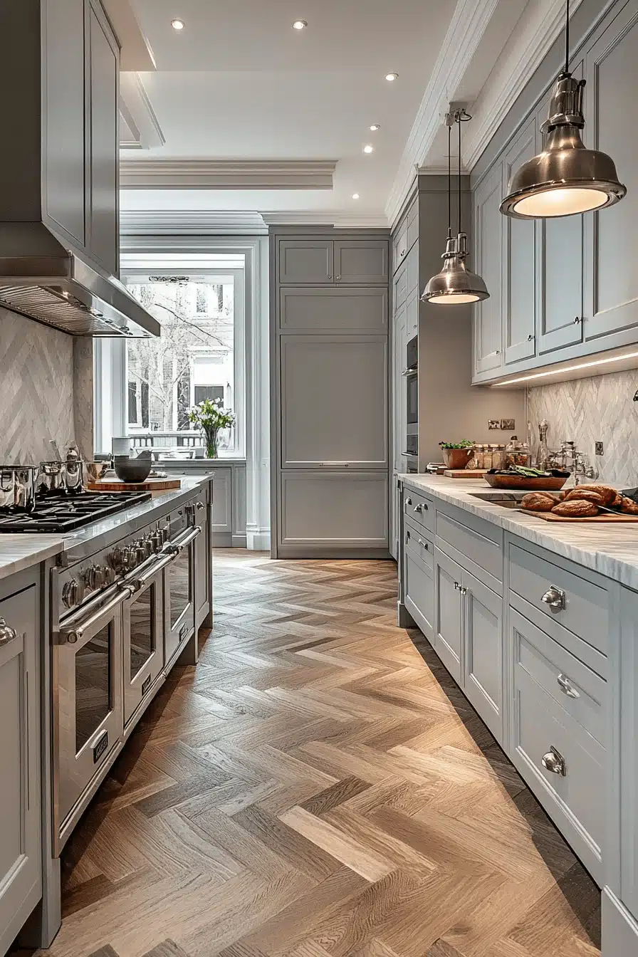 modern victorian kitchen