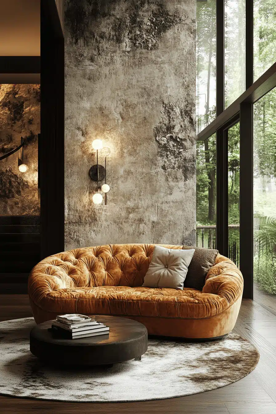 cabin living room