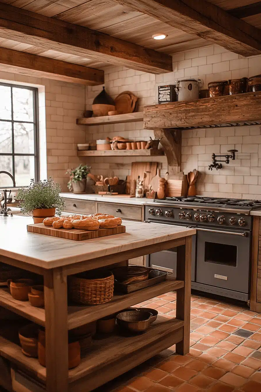 french provincial kitchen
