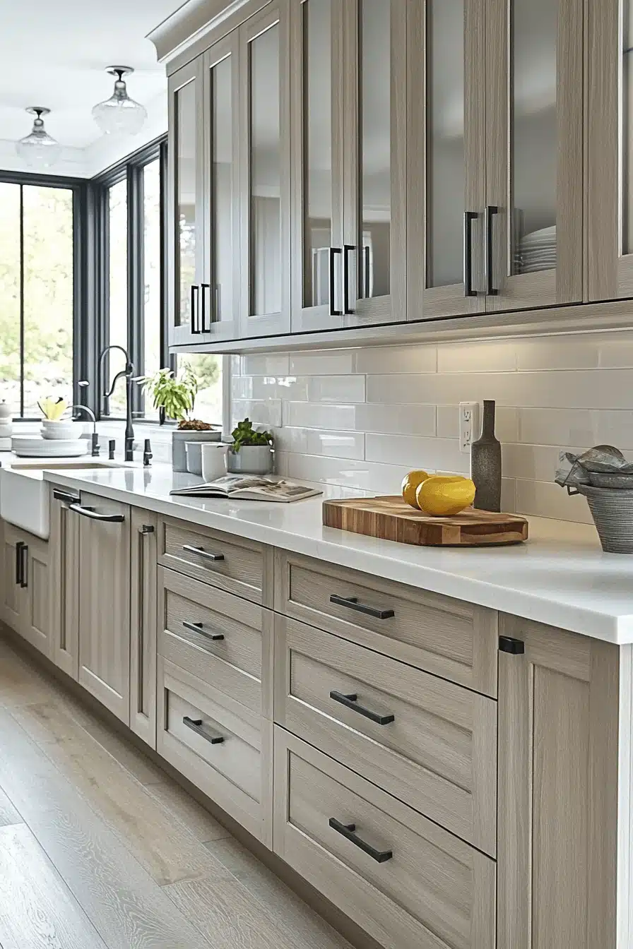 Neutral Kitchen Cabinets