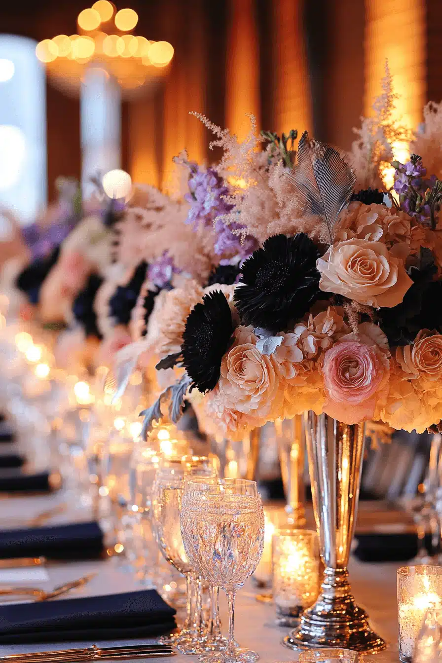 modern vintage wedding