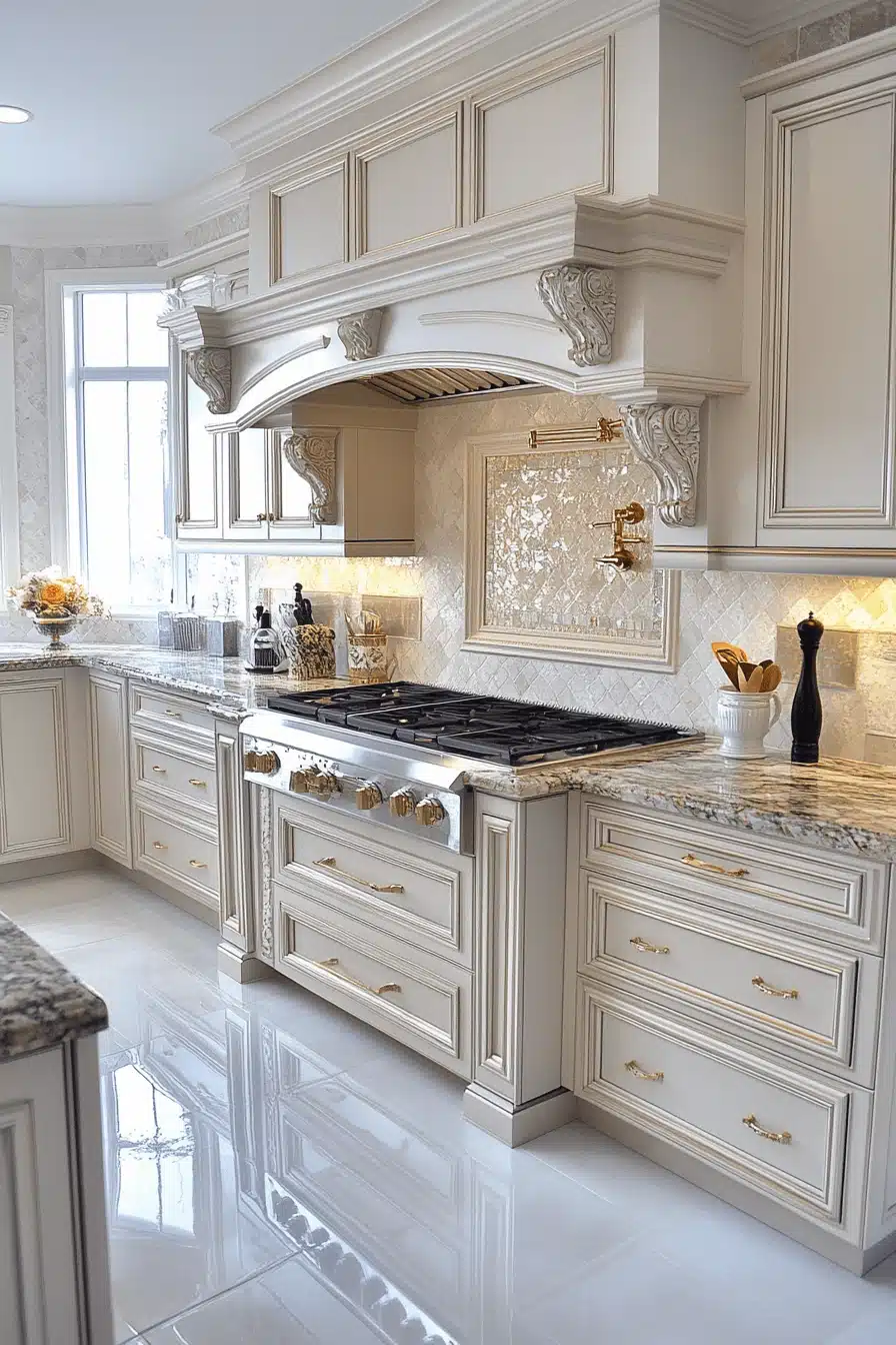 grey kitchen cabinets