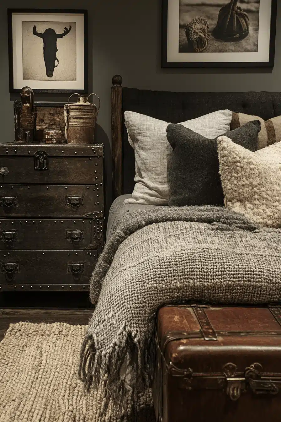 industrial bedroom design