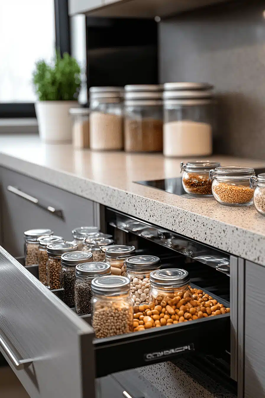 light grey kitchen cabinets