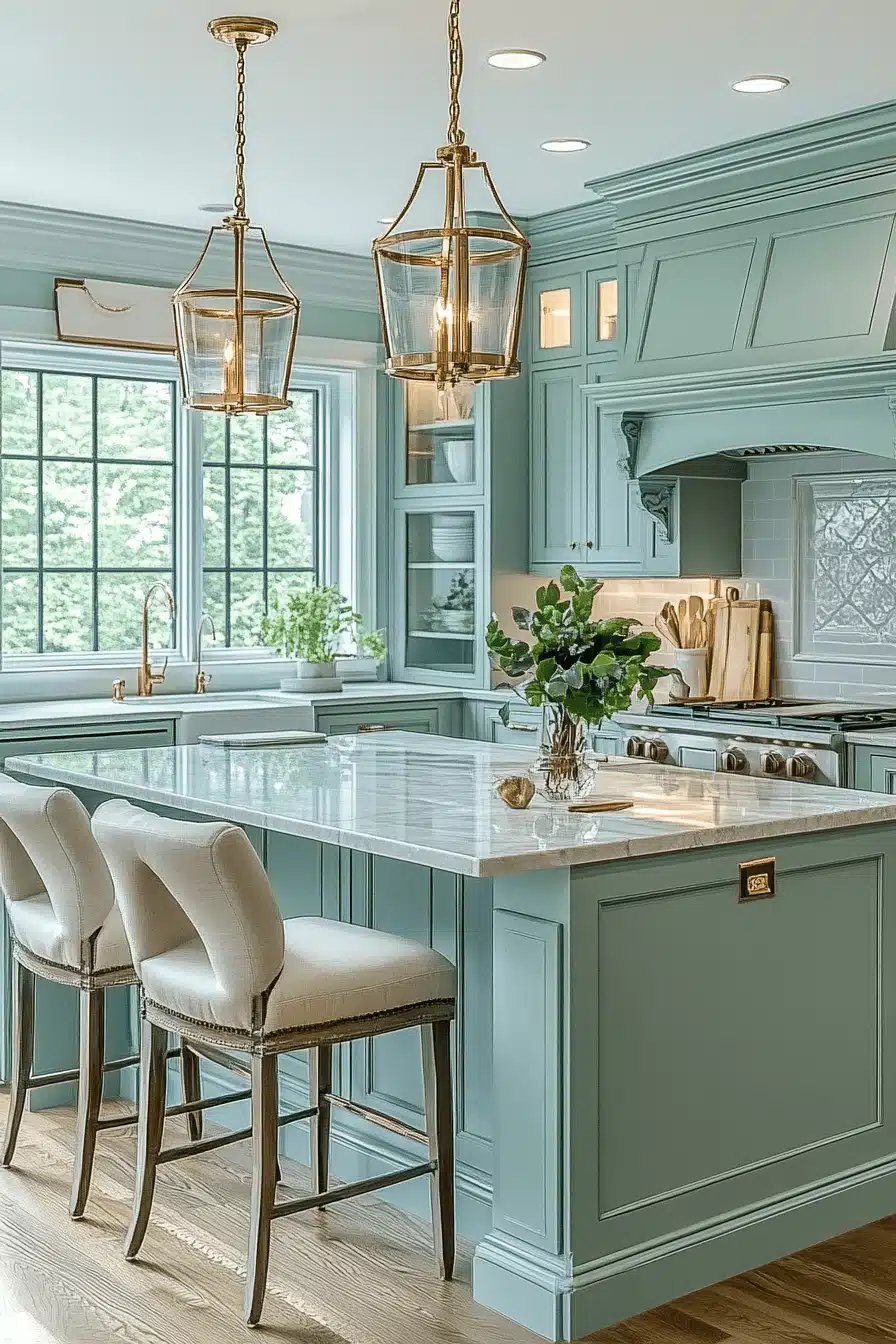 modern victorian kitchen